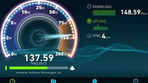 ¿Cuál es la velocidad de descarga Cuándo bajas algo de internet?