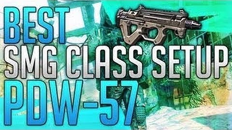 BLACK OPS 2 "PDW-57" - Best Class Setup - 28 - 4 ( Rushing Class )
