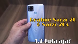 Realme Narzo 20 dan Narzo 20a Resmi Rilis - Cuma 1,7 Jutaan?