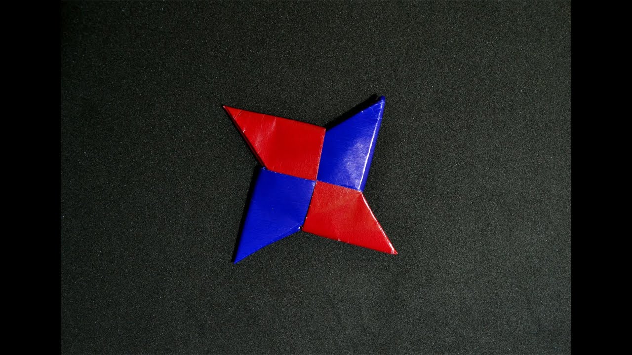 Origami Shuriken / Ninja Star YouTube