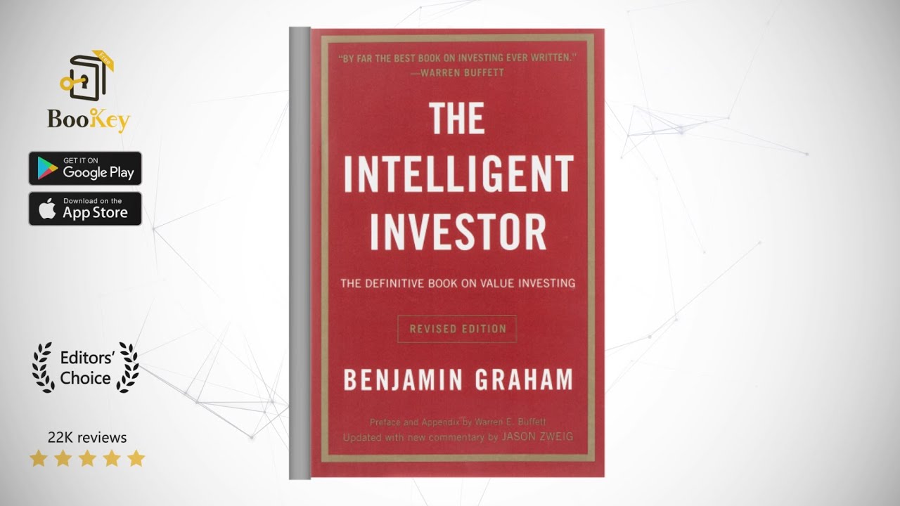 The Intelligent Investor  Book Summary By Benjamin Graham  The Definitive Book on Value Investing