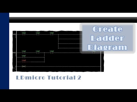 LDmicro 2: Create Ladder Diagram (Microcontroller PLC Ladder Logic Programming with LDmicro)