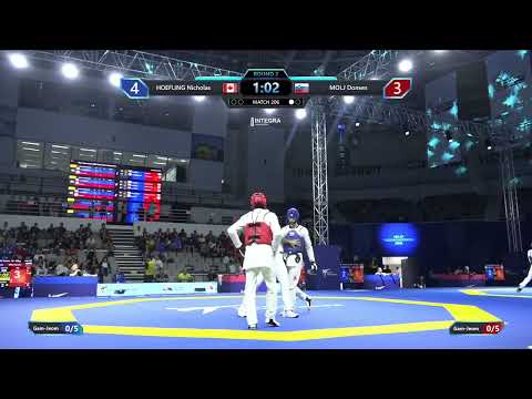 206 Round of 32 M 58kg CAN HOEFLING Nicholas SLO MOLJ Domen PGM