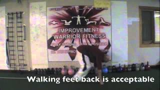 Exercise Tutorial: 1/2 burpee (no pushup)
