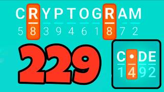 CRYPTOGRAM 229