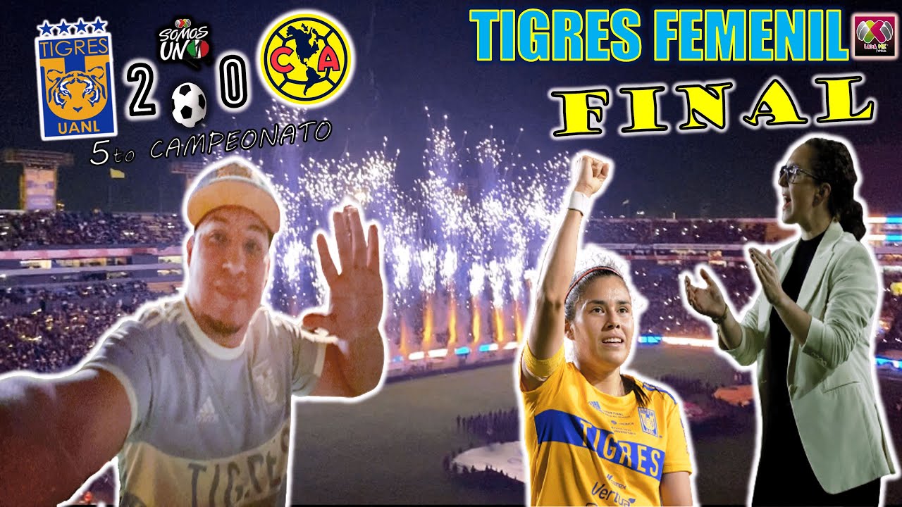 Tigres Femenil vs América FINAL apertura 2022 