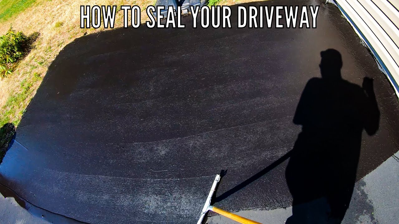 How To Seal Your Driveway YouTube