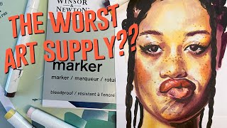 ★ trying MARKER PAPER for the first time (and hating it) ★ trying marker paper ?? ★