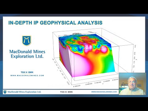 In-depth 3D IP GOLD Geophysical Analysis (TSX.V: BMK) MacDonald Mines Ltd.