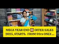 Mega Year End Sale Offer 2025, Christmas and New Year Offer Sales,#yearendsale #2025 #christmasoffer
