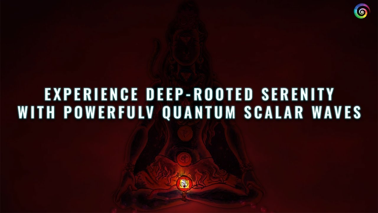256 Hz Tone Root Chakra Meditation | Quantum Scalar Waves | Deep Red Aura Cleanse Meditation Music