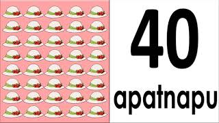 Pagbilang Sa Tagalog 1-50 Pagbilang Sa Tagalog Isa - Limampu Mga Bilang Cher Ey Bi Si