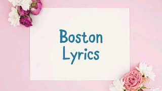 Boston Lyrics - Alec Chambers