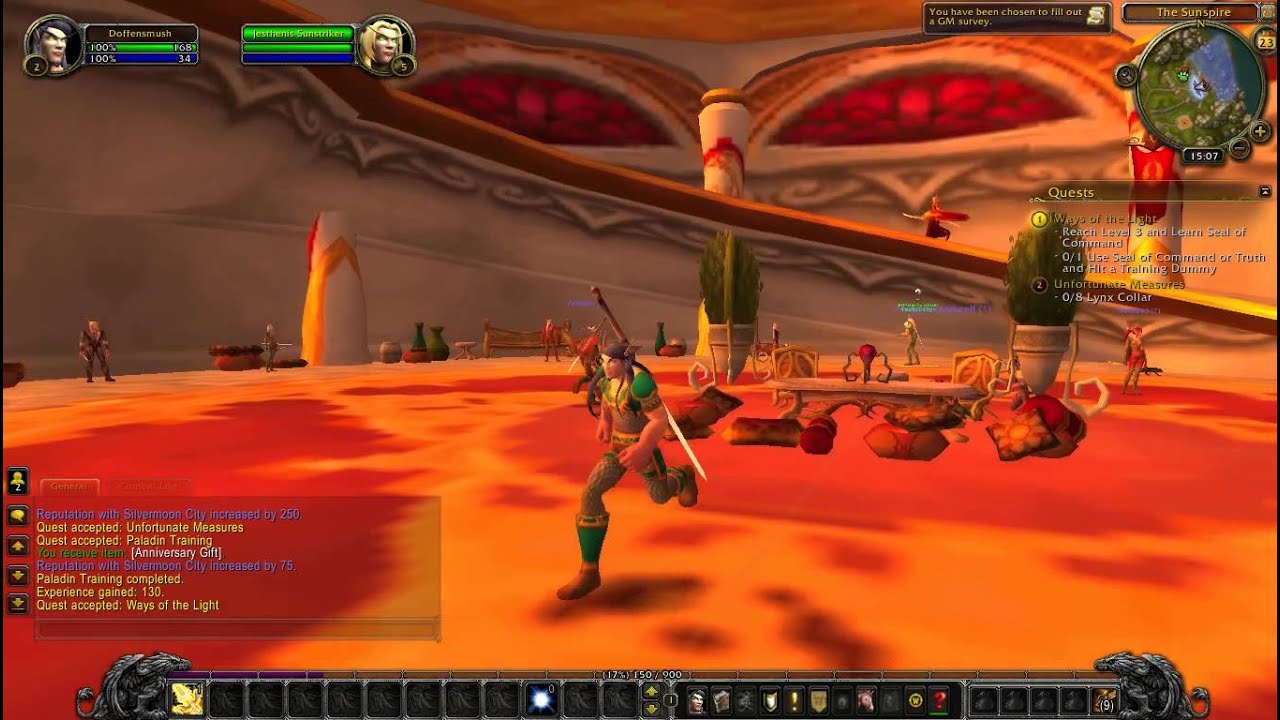 Blood elf leveling series 1