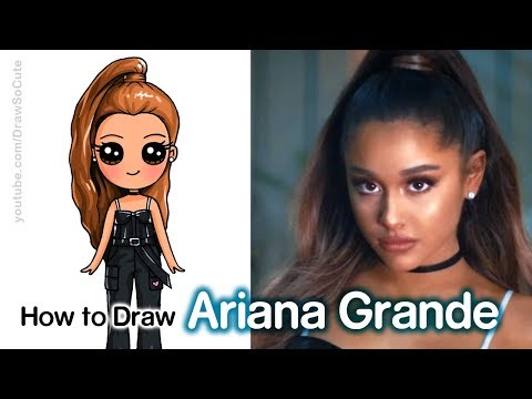 How to Draw Ariana Grande | Breathin