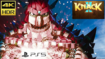 Knack II - PS5 Gameplay (4K 60FPS HDR)
