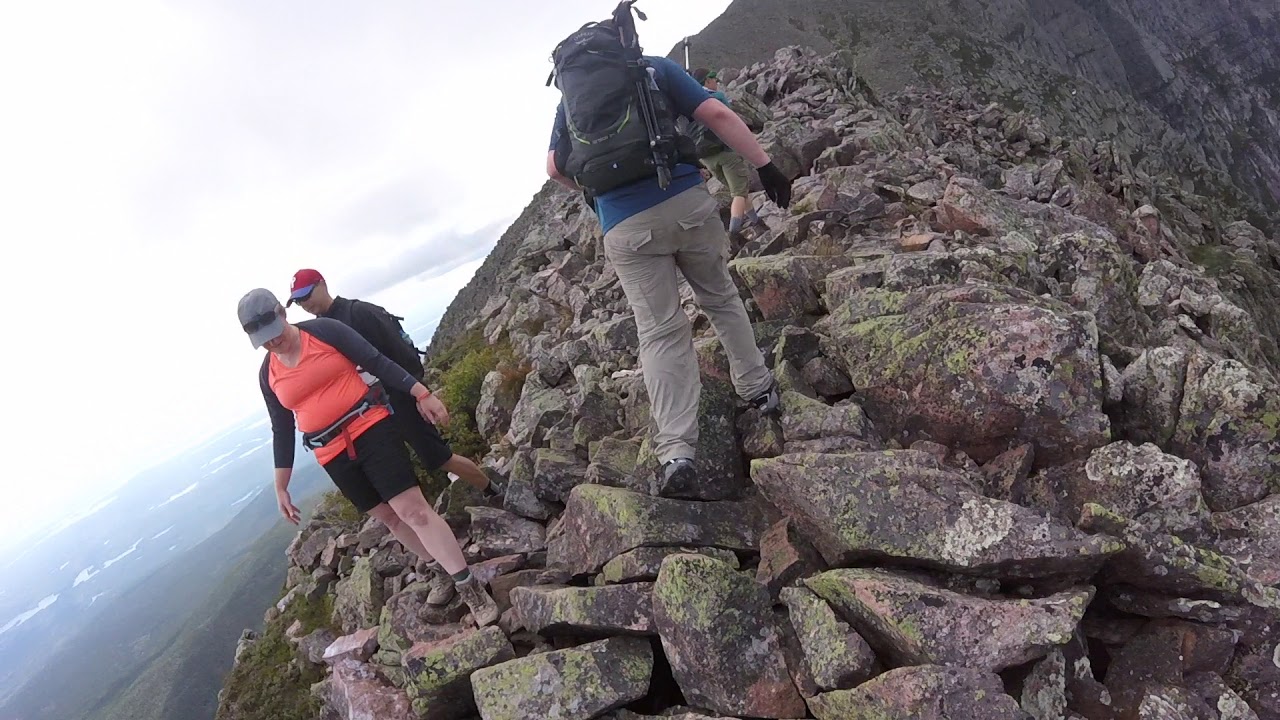 Mount Katahdin - Knifes Edge Part 3 - YouTube