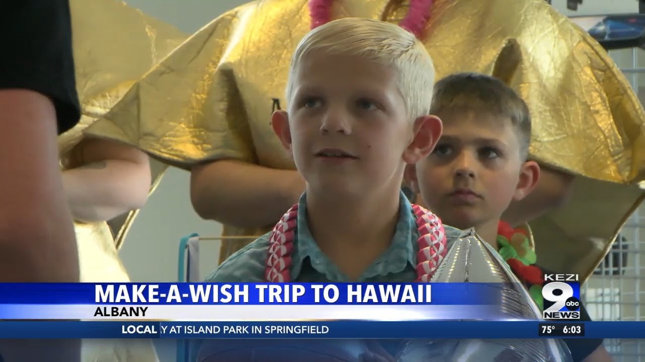 Make-A-Wish Trip to Hawaii