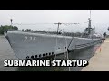 Submarine Startup | USS Silversides Lost Boat Ceremony
