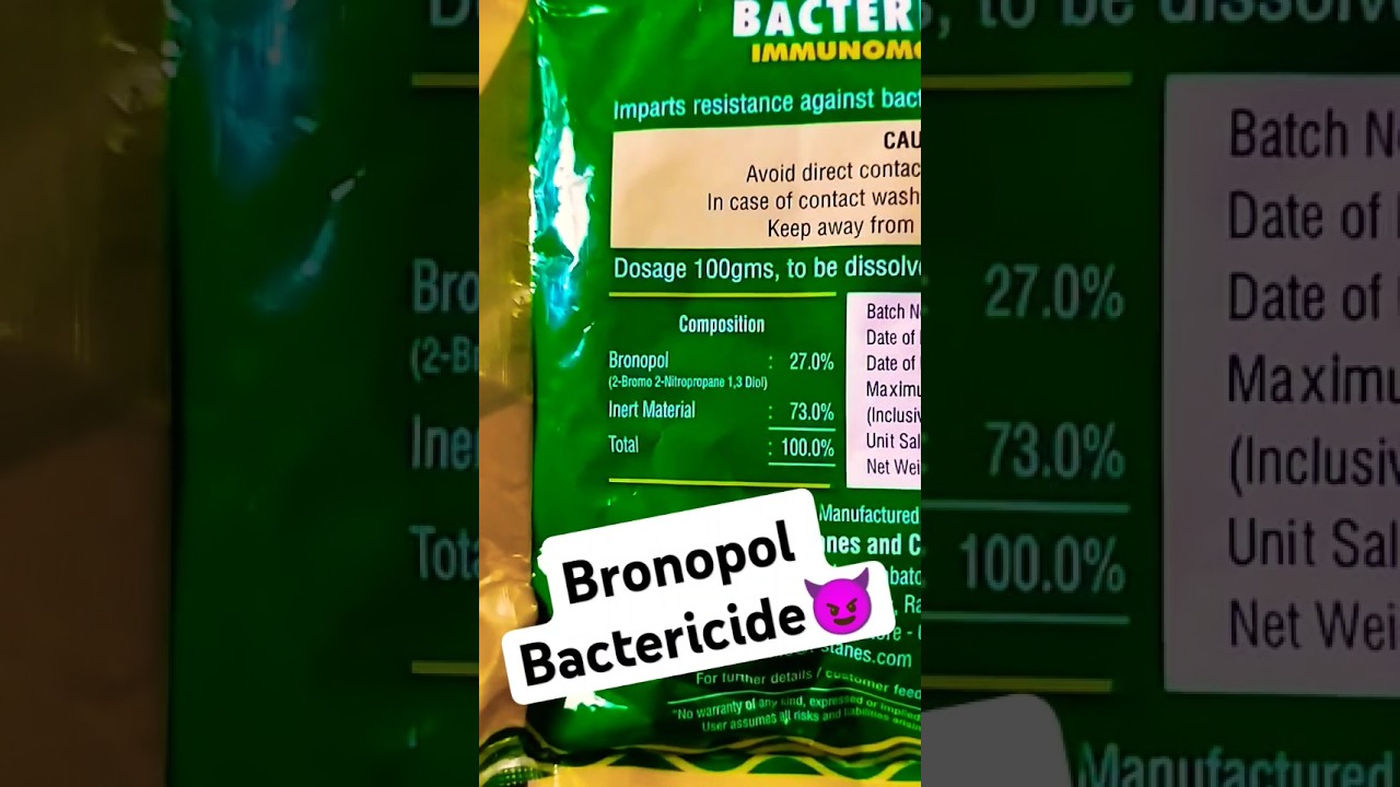 Bacteriacide bronopol 