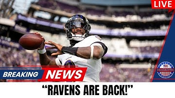 Ravens SCHOKKEN de AFC North! Baltimore