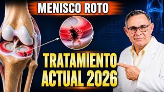 Rotura de MENISCO de la RODILLA - Tratamiento, recuperación y cuando operar (2026)