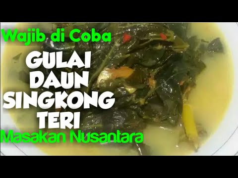 masakan-rumahan-sederhana-sehari-hari---gulai-daun-singkong-teri