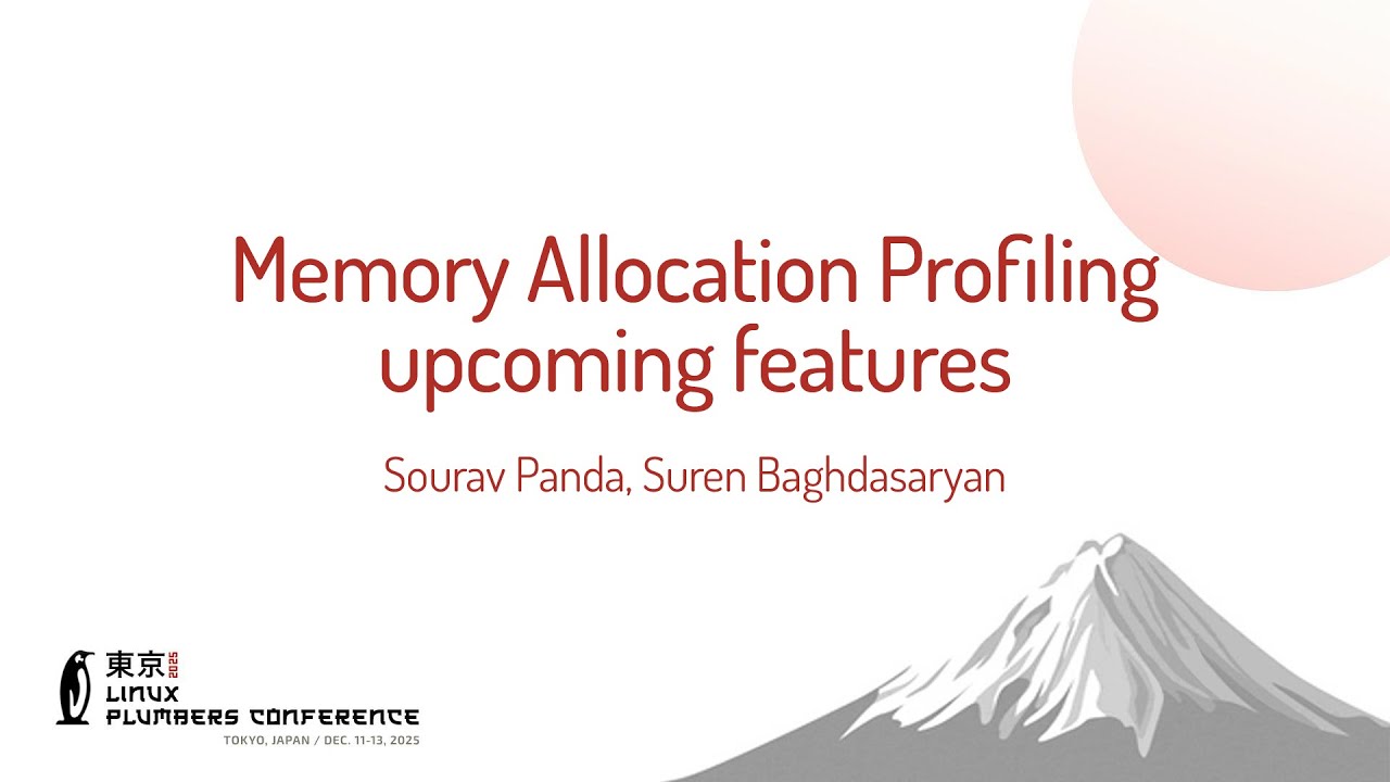 Функция профилирования распределения памяти — Сурав Панда (Google) и Сурен Багдасарян.