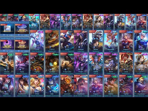 DISKON SKIN HINGGA 60% MEGA SALE 11.11 2023 MOBILE LEGENDS - AUTO PANEN 2 SKIN EPIC 1 DIAMOND @VYGaming