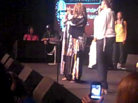 Kelly Price and Shirley Murdock singing "As We Lay"