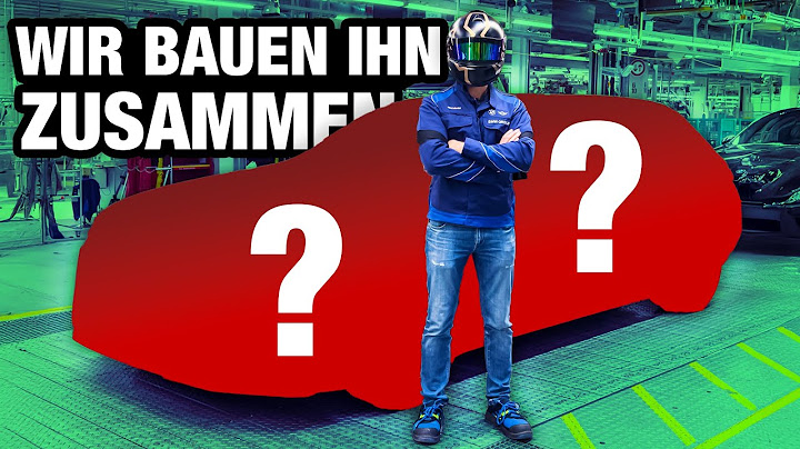 Wir bauen mein neues PRIVATAUTO