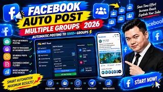 Facebook Auto Post Multiple Groups 2026 | Tool Auto Post Group Facebook