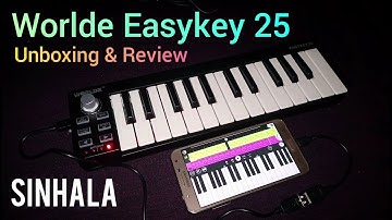Worlde Easykey 25 MIDI KEYBOARD Unboxing and Review ( Bought From Daraz )