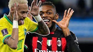 Rafael Leao Copy Too Neymar Celebration Its Clic