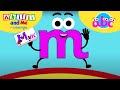 Meet the alphabet letter a  m  learn the alphabet with akili  african educational cartoons