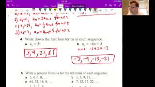 HL Apps Episode 3 (Unit 1 Video 2) Chapter 0.0 Patterns & Sequences Practice Problems 1-5 Solutions
