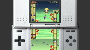 Sonic Rush Adventure 60FPS - Sky Babylon Act 1 & 2 (S Rank)