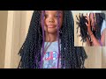 Cortei um pedaço das minhas tranças. giovana #trançasboxbraids  