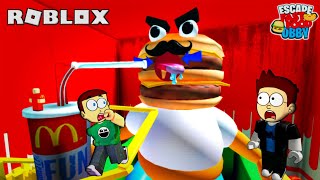 Roblox Escape Fast Food Obby | Shiva and Kanzo Gameplay screenshot 1