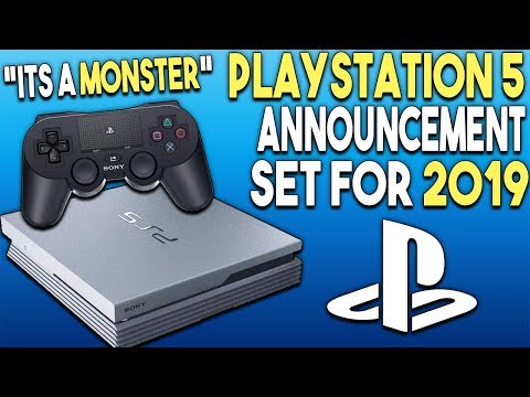 Mundskyl Først dette PlayStation 5 Announcement Set For 2019! PS5 "Is a Monster"! - YouTube