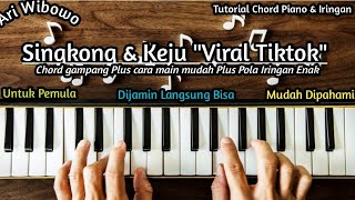Video thumbnail of "Chord Piano Singkong & Keju " Viral Tiktok""
