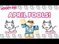 🃏April Fools Update! 🃏 FREE FLY/RIDE 2D PET! 🙀 Adopt Me! on Roblox