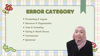 ELS 253 - PROOFREADING AND EDITING II (ASSESSMENT 2)