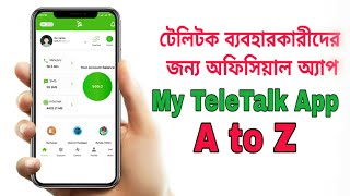 My Teletalk App A to Z | Teletalk Mobile App | TeleTalk App screenshot 2