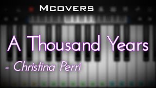 A Thousand Years - Christina Perri | Piano Notes | Mcovers | Perfect Piano App screenshot 2