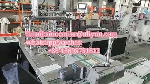 Fully Automatic Outside Ear-loop Mask Making Machine