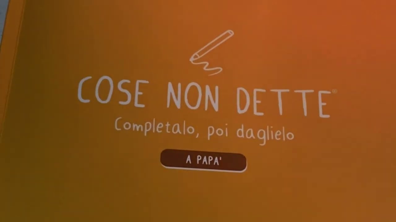 Libro Cose non dette - Papà 