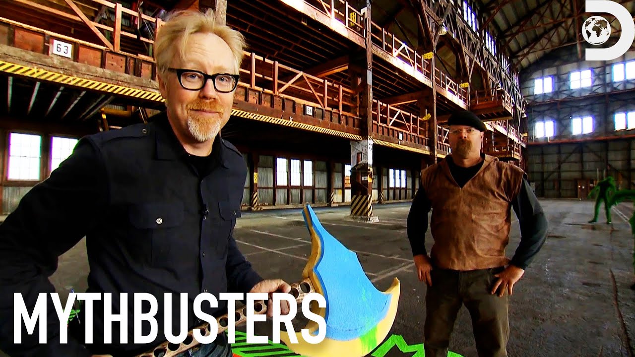 Choosing the Right Weapon for a Zombie Apocalypse | Mythbusters | Discovery