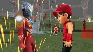ULTRAMAN ORB API💥 MELAWAN BOBOIBOY API🔥 - GTA ULTRAMAN LUCU🤣