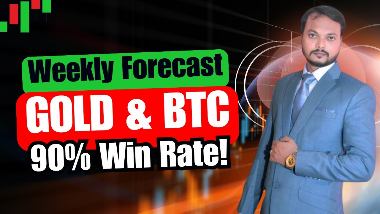 Weekly Forecast GOLD & BTC I High Probability Setup #forex #crypto ...